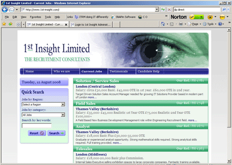 1st Insight Website