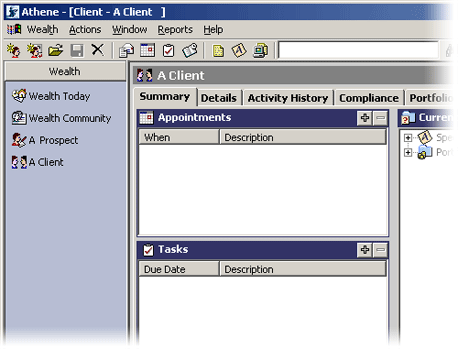 Ansbacher Wealth - Athene Interface