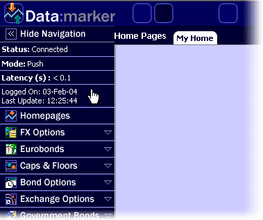 Tullett Prebon - Market:marker Interface design