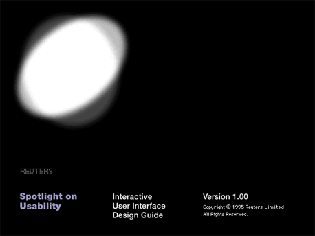Reuters Usability Group - Interactive User Interface Design Guide